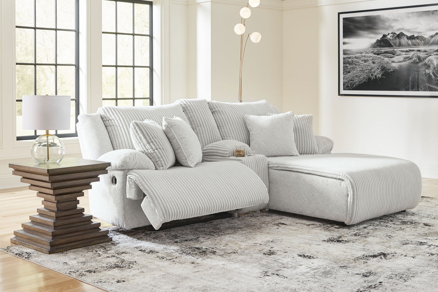 Top Tier - Reclining Sectional - Hornell Furniture Outlet