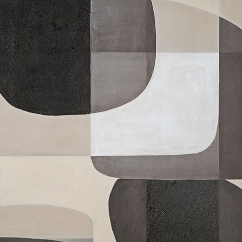 Kesleigh - Black / White - Wall Art - Hornell Furniture Outlet