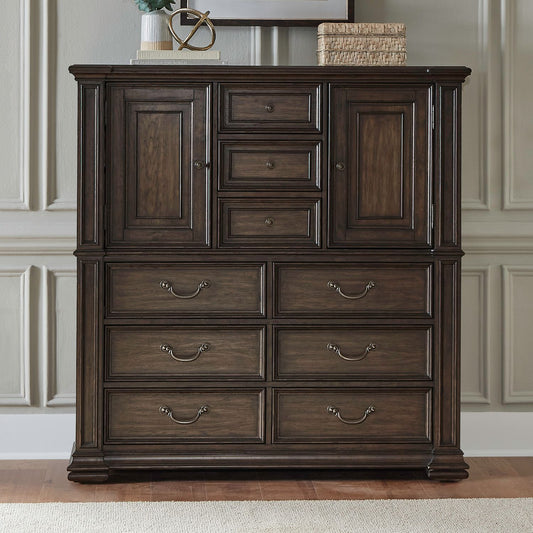 Provence Park - Dressing Chest - Brown - Hornell Furniture Outlet
