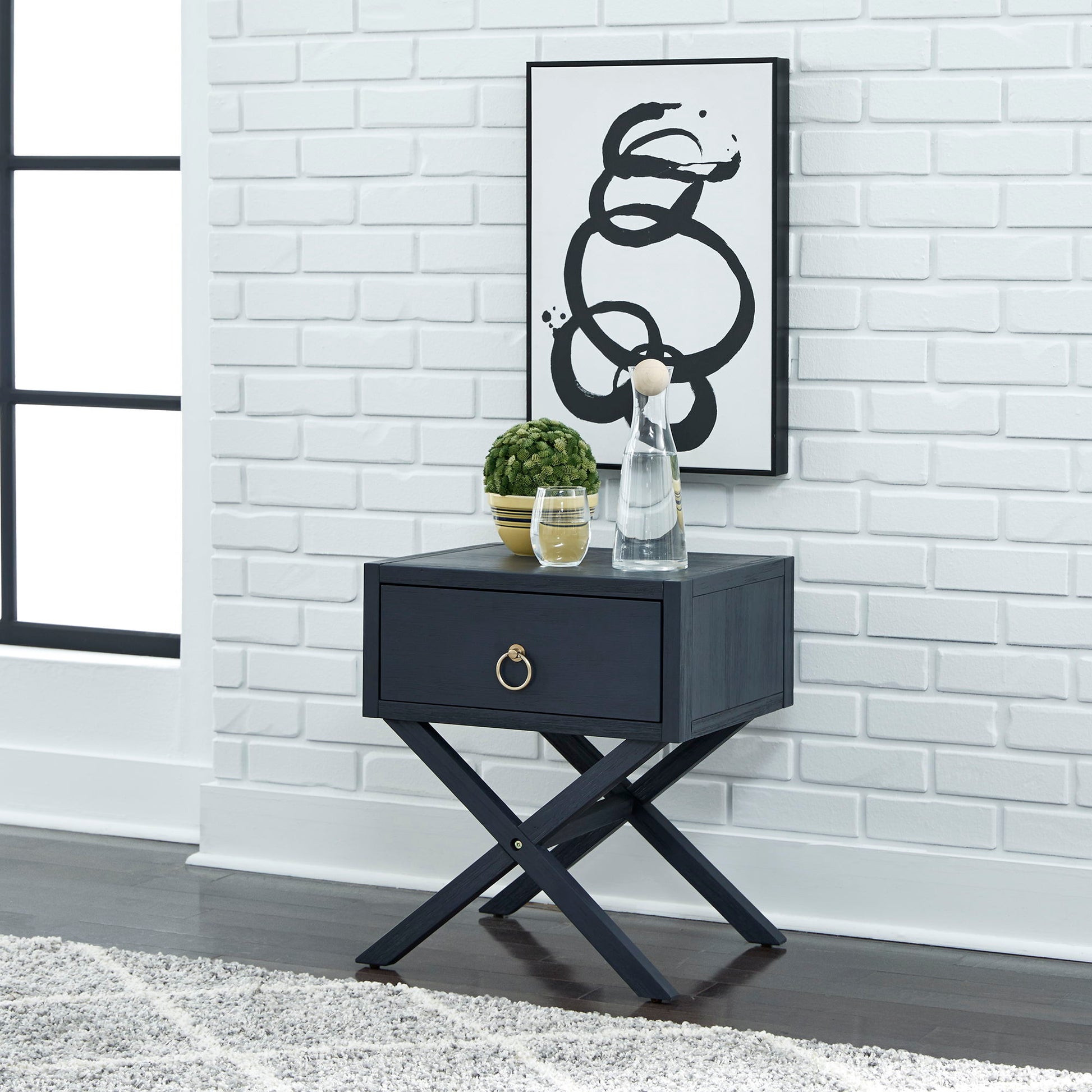 East End - 1 Drawer Accent Table - Hornell Furniture Outlet
