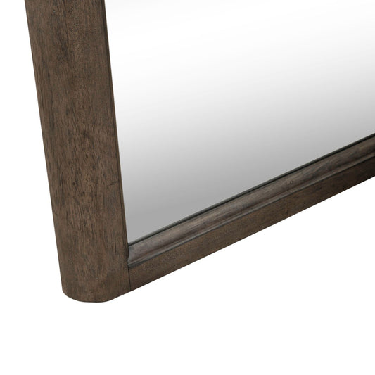 Cascade Falls - Mirror - Satin Espresso - Hornell Furniture Outlet