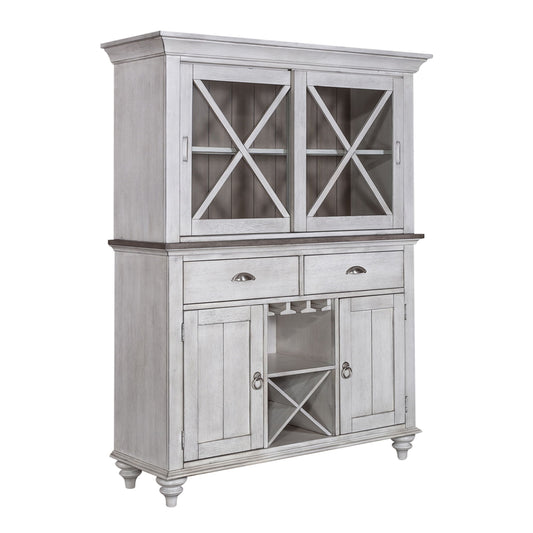 Ocean Isle - Hutch & Buffet - Hornell Furniture Outlet