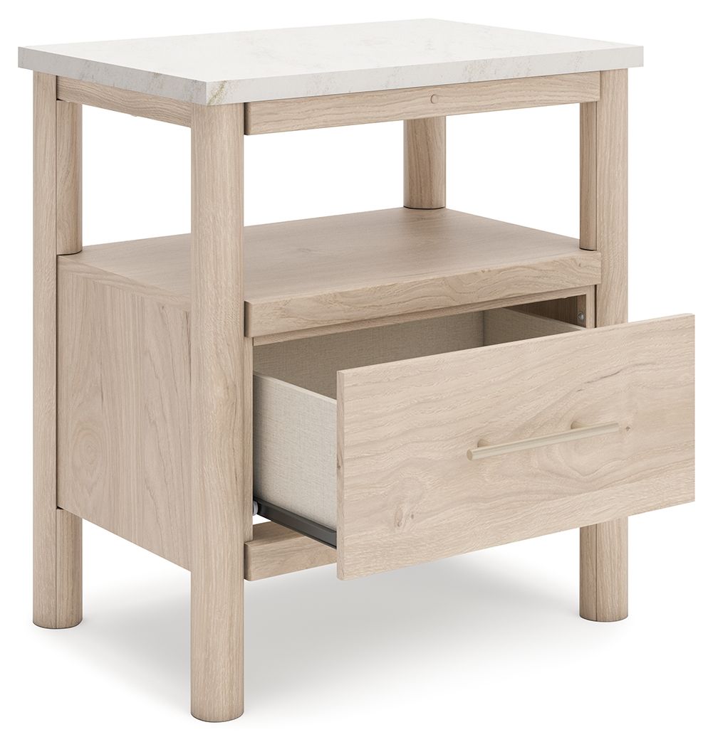 Cadmori - One Drawer Night Stand - Hornell Furniture Outlet