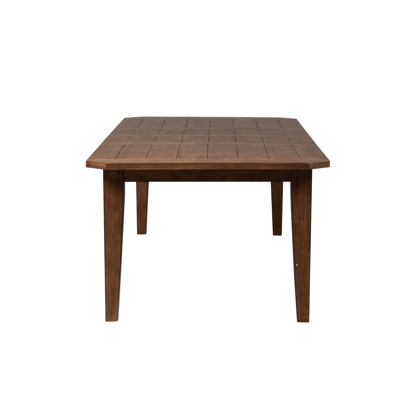 Hearthstone Ridge - Rectangular Leg Table - Dark Brown - Hornell Furniture Outlet