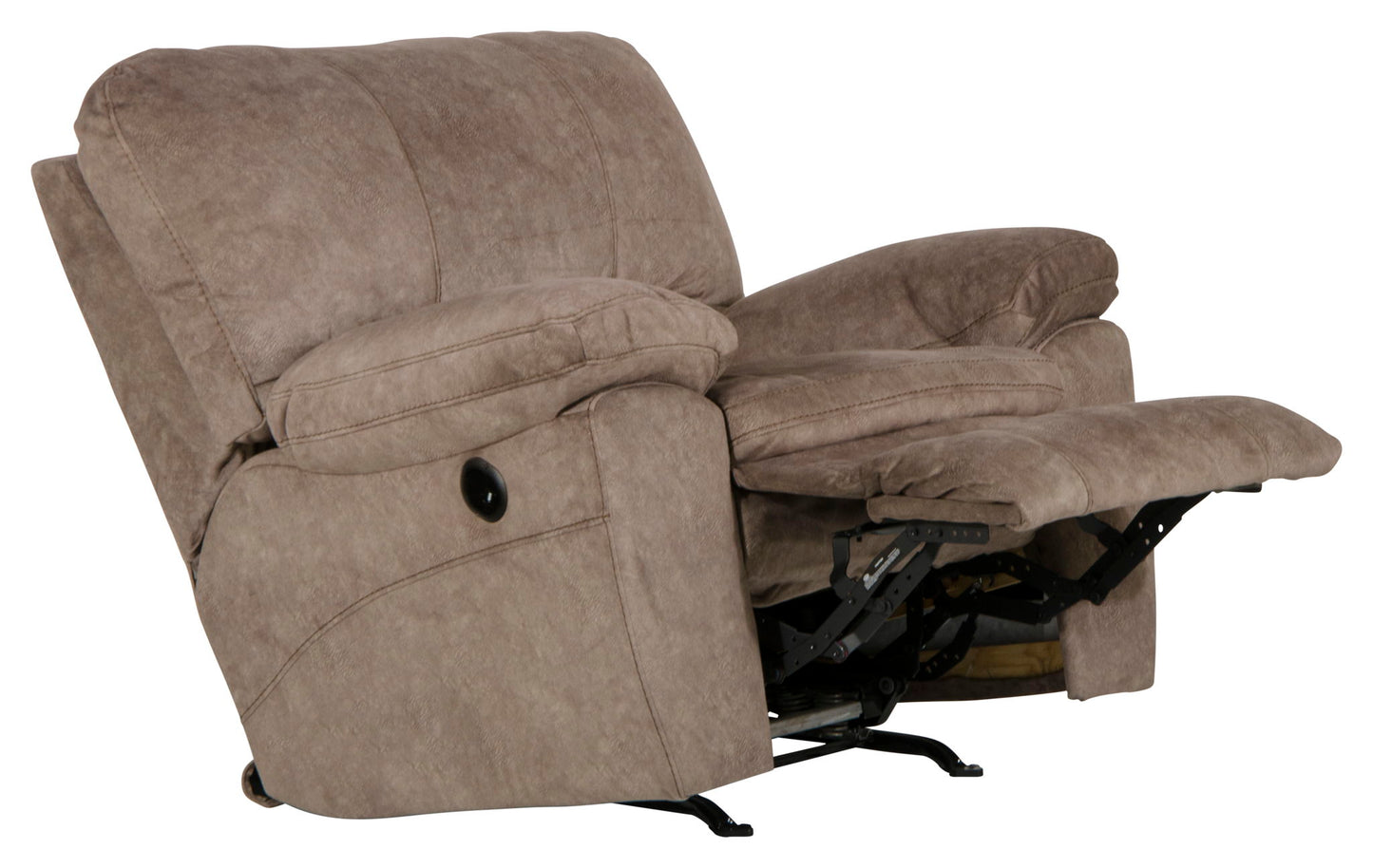 Reyes - Power Lay Flat Recliner - Hornell Furniture Outlet