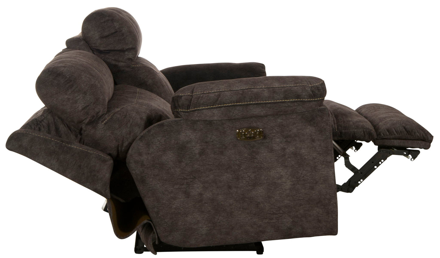 Sedona - Power Headrest With Lumbar Lay Flat Reclining Sofa - Hornell Furniture Outlet