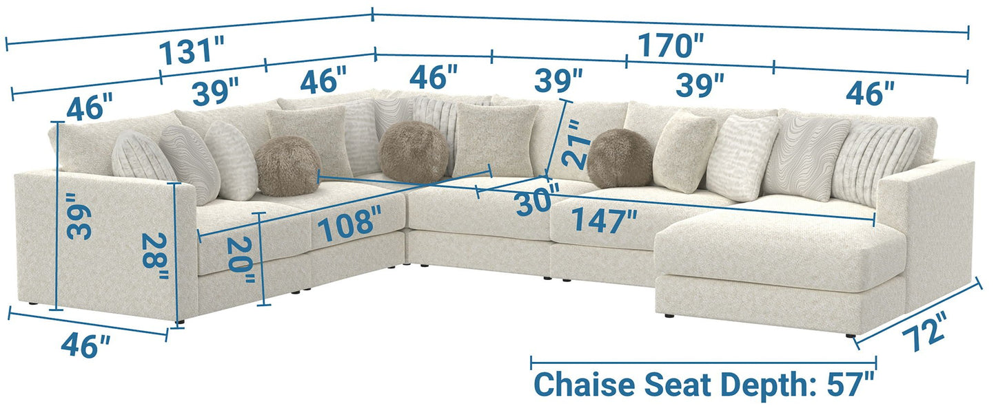 Ritzy - Modular Sofa - Hornell Furniture Outlet