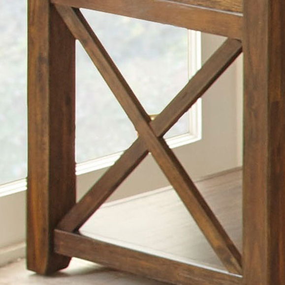Lenka - End Table - Brown - Hornell Furniture Outlet