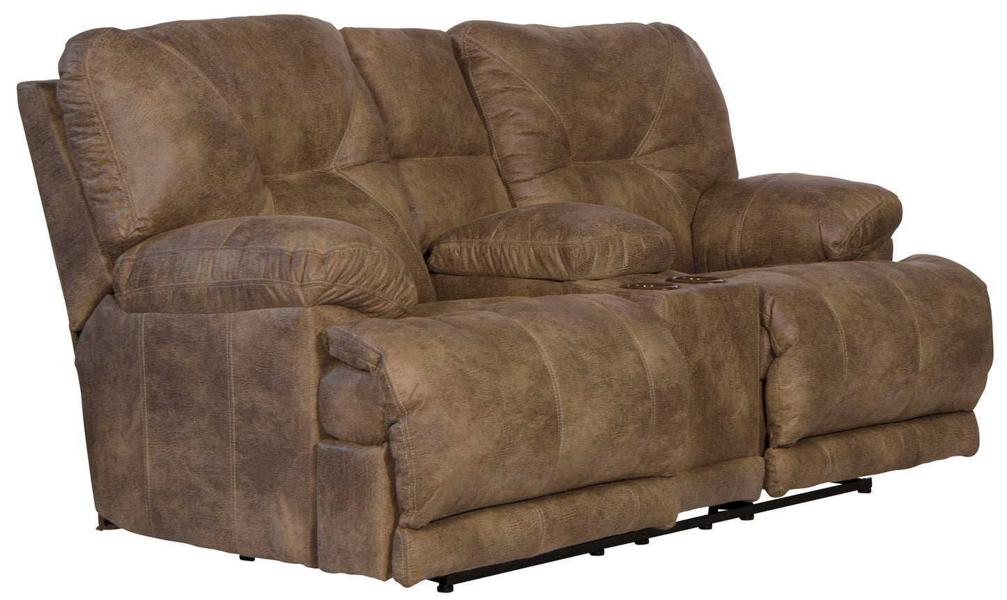 Voyager - Lay Flat Console Reclining Loveseat - Hornell Furniture Outlet