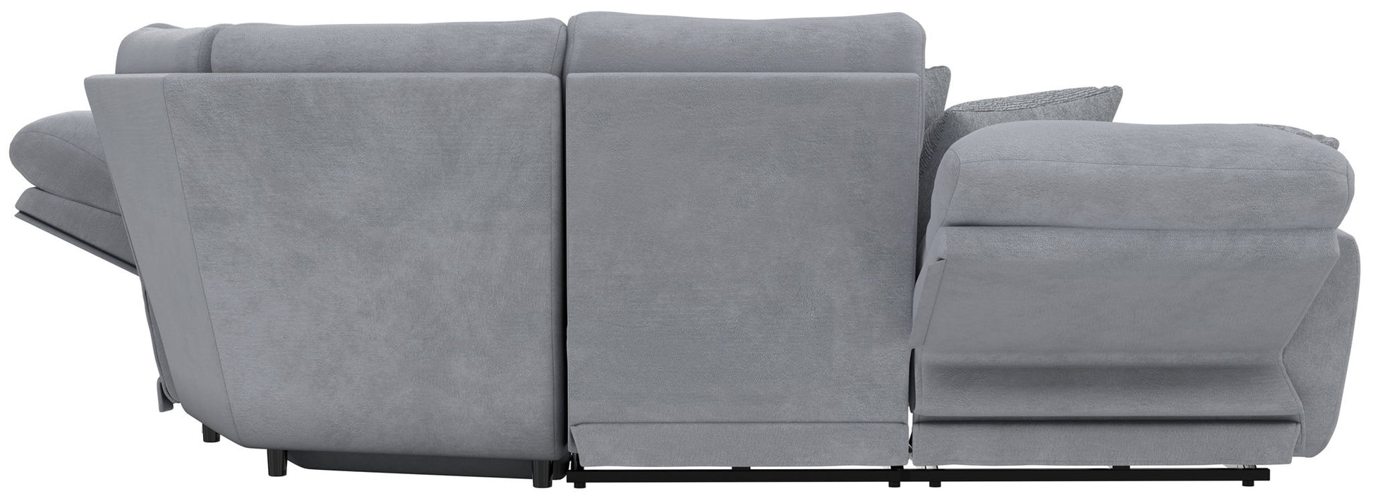 Majesty - Deep Seating Power Reclining Sectional - Hornell Furniture Outlet
