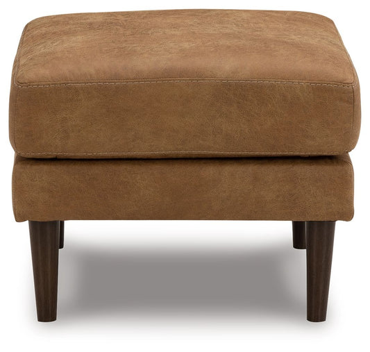 Telora - Caramel - Ottoman - Hornell Furniture Outlet