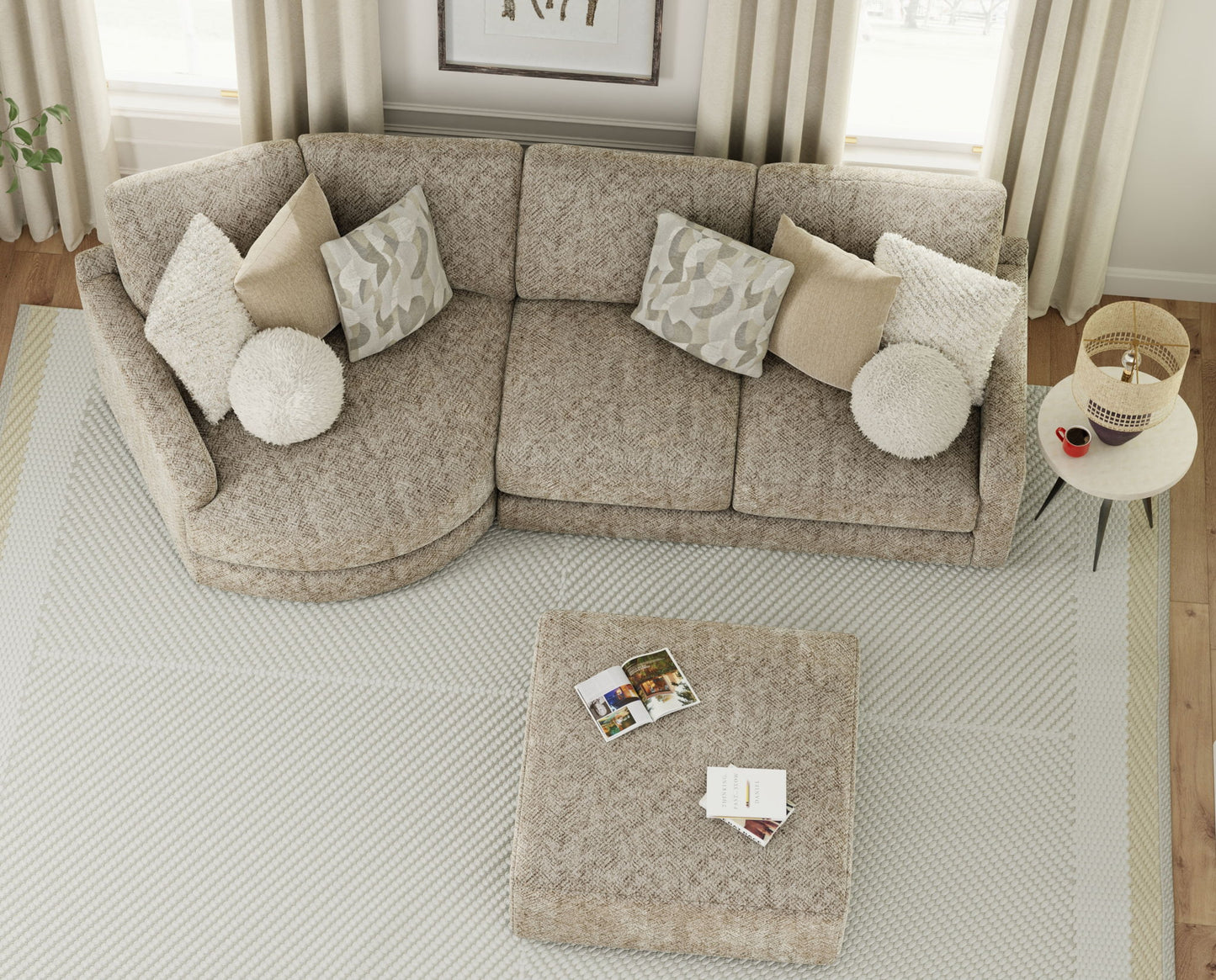 Turner - Sectional - Hornell Furniture Outlet