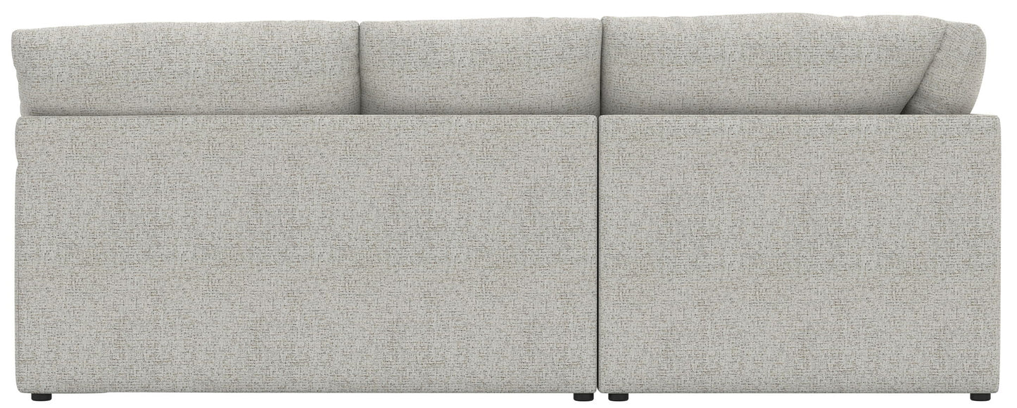 Tori - Sectional With Comfort Coil Seating And Accent Pillows Included - Hornell Furniture Outlet