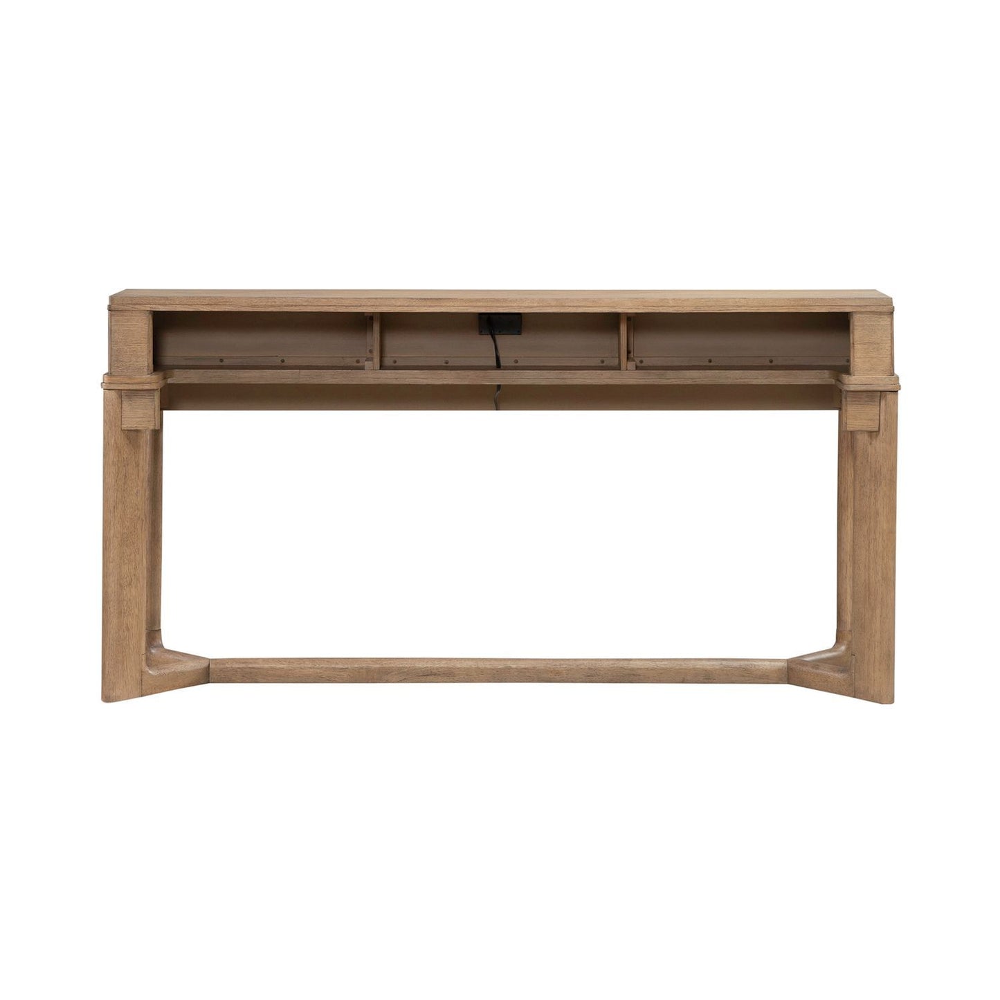 Ballentine - Console Bar Table - Brown - Hornell Furniture Outlet