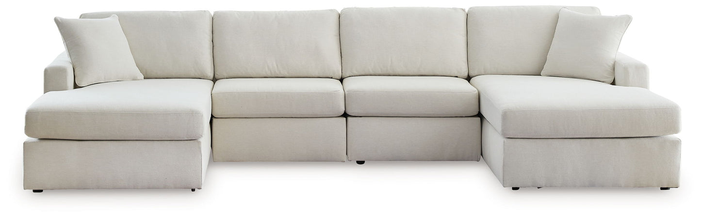 Modmax - Oyster - Sectional - Hornell Furniture Outlet