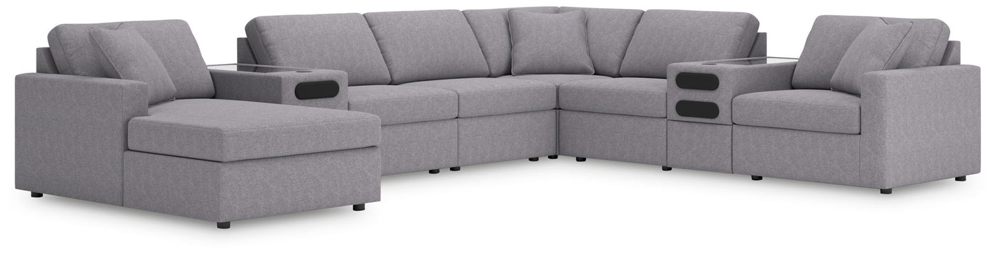 Modmax - Granite - Sectional - Hornell Furniture Outlet