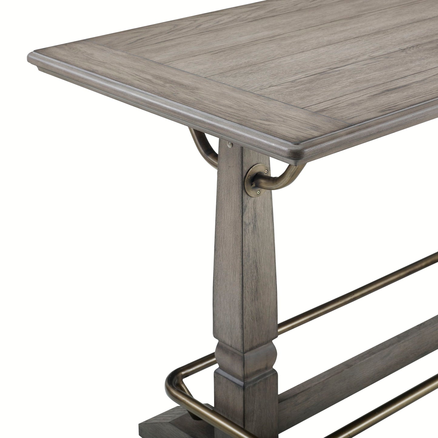 Ryan - Gathering Table - Dark Brown - Hornell Furniture Outlet