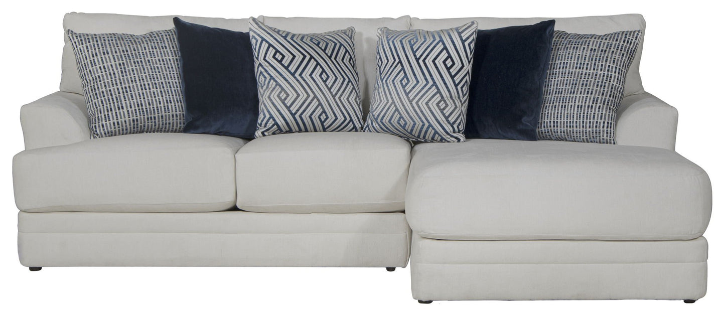 Polaris - Sectional With Comfort Coil Seating And Accent Pillows Included - Hornell Furniture Outlet