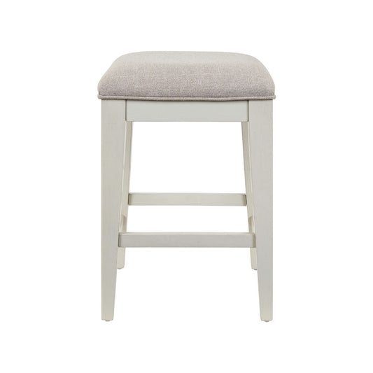 Berkley Square - Upholstered Console Stool (RTA) - Brown - Hornell Furniture Outlet