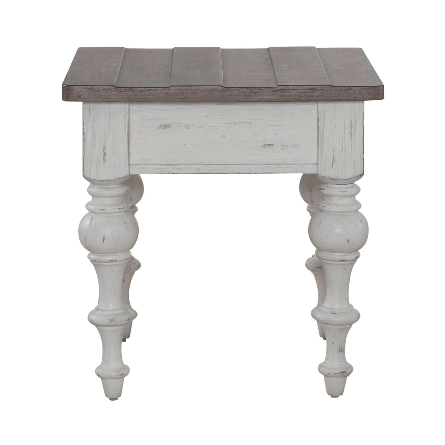River Place - End Table - White - Hornell Furniture Outlet