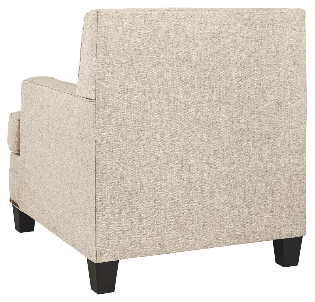 Claredon - Linen - Chair - Hornell Furniture Outlet