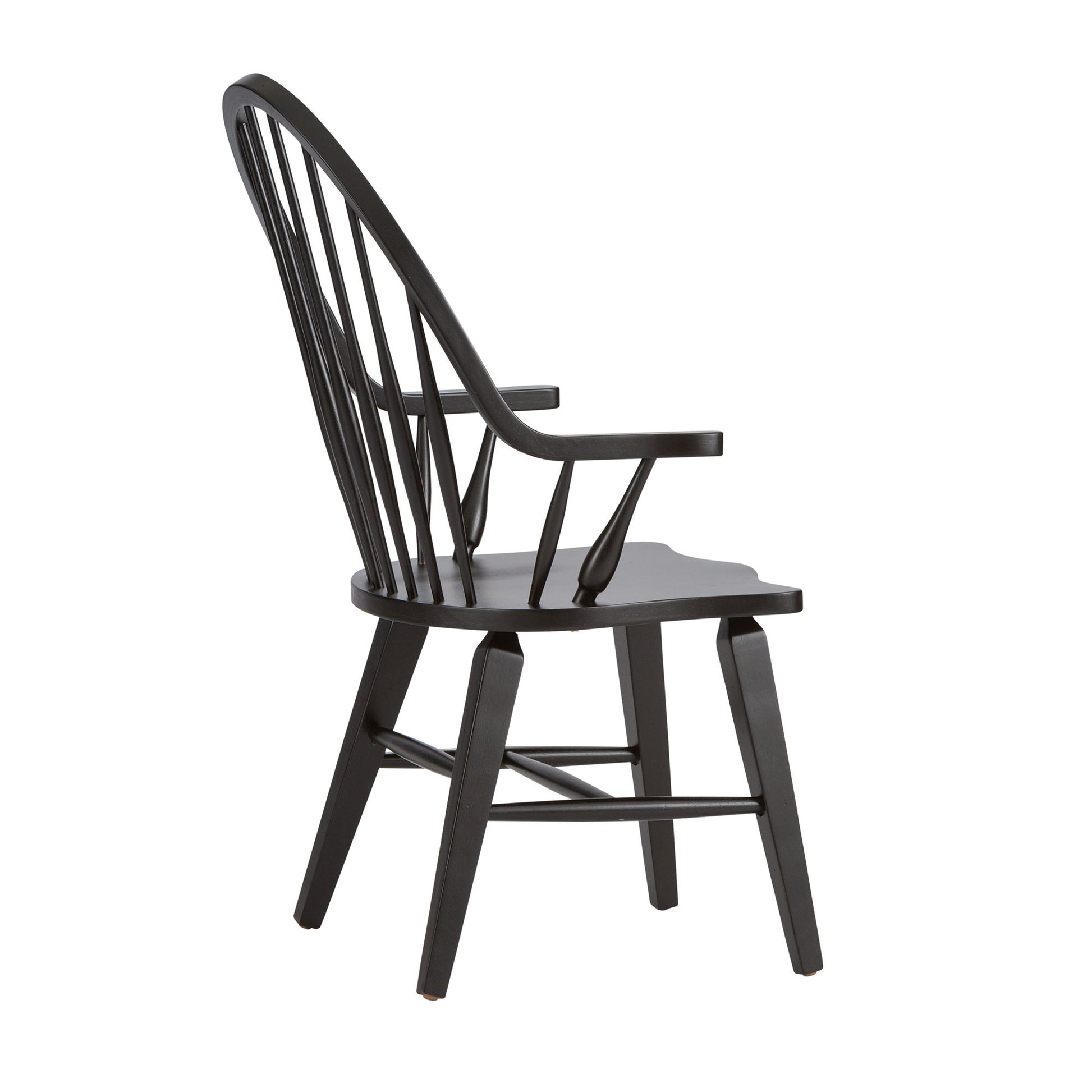 Hearthstone Ridge - Windsor Back Arm Chair - Hornell Furniture Outlet