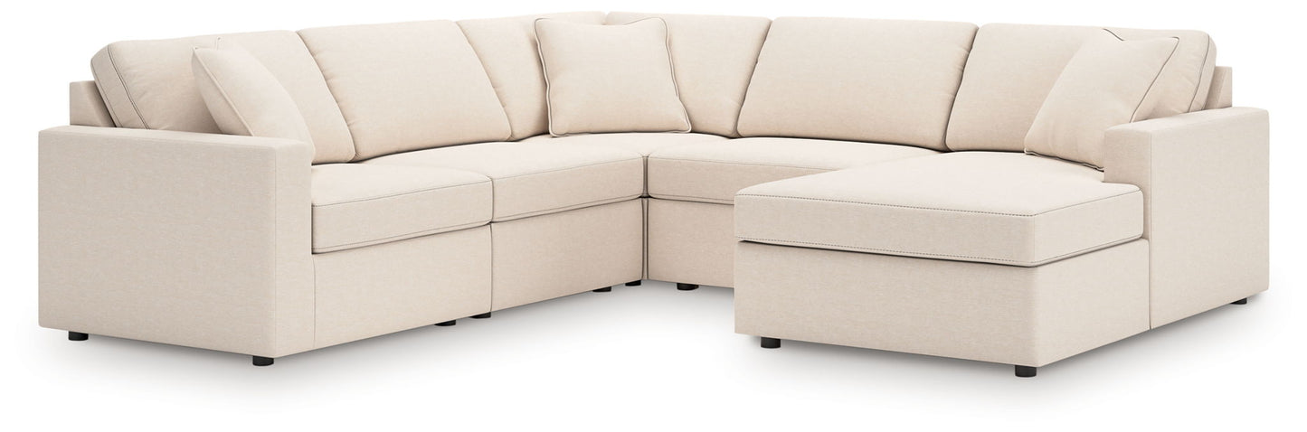 Modmax - Oyster - Sectional - Hornell Furniture Outlet