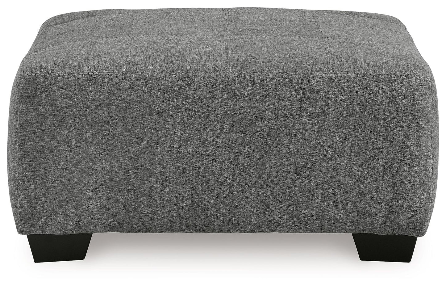 Birkdale Court - Gray - Oversized Accent Ottoman - Hornell Furniture Outlet