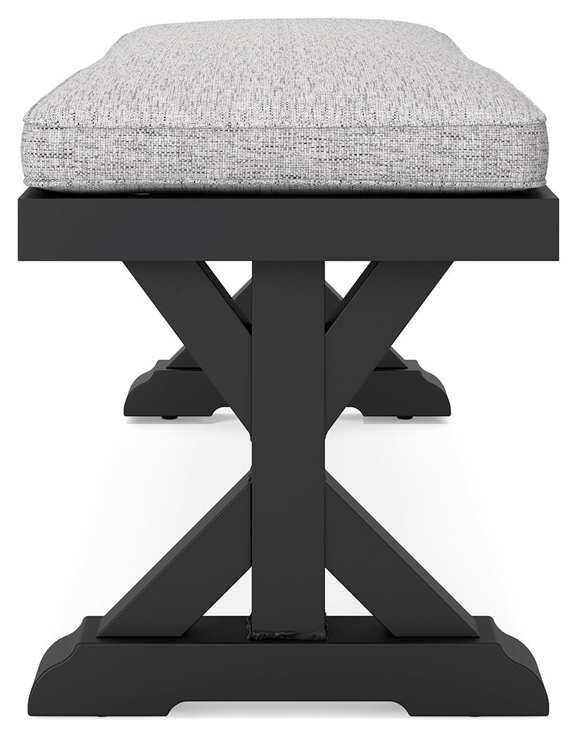 Beachcroft - Bench With Cushion - Hornell Furniture Outlet