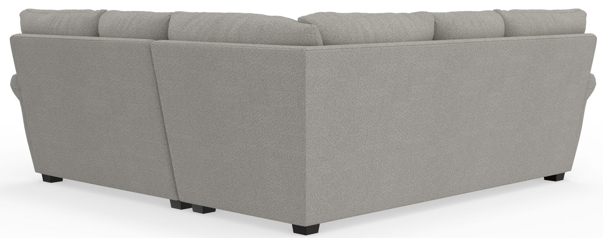 Livingston - Sectional With Comfort Coil Seating, 40" Cocktail Ottoman And Accent Pillows Included - Hornell Furniture Outlet