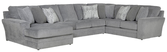 Glacier - Sectional With Included Accent Pillows - Hornell Furniture Outlet