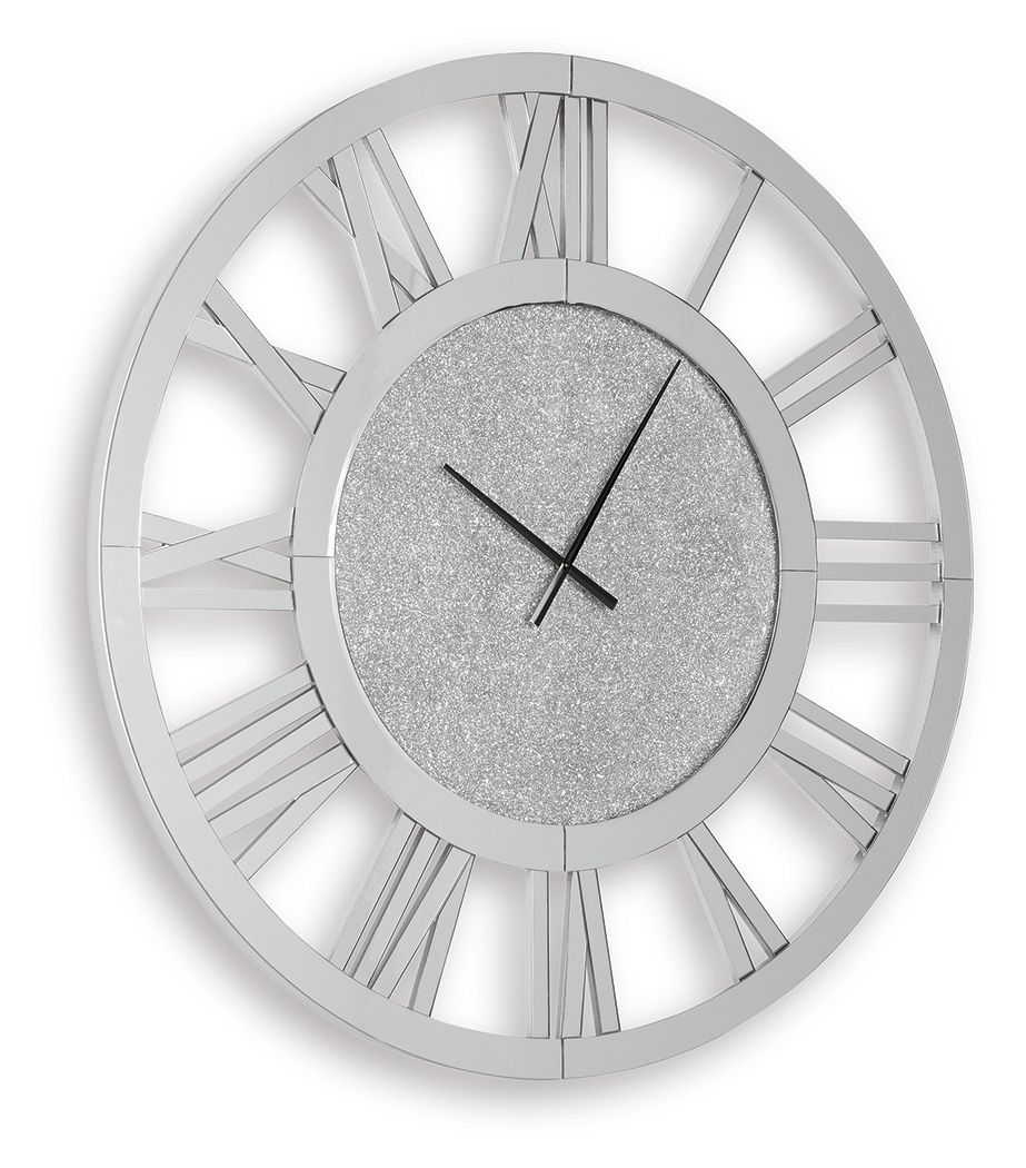 Reinport - Mirror - Wall Clock - Hornell Furniture Outlet