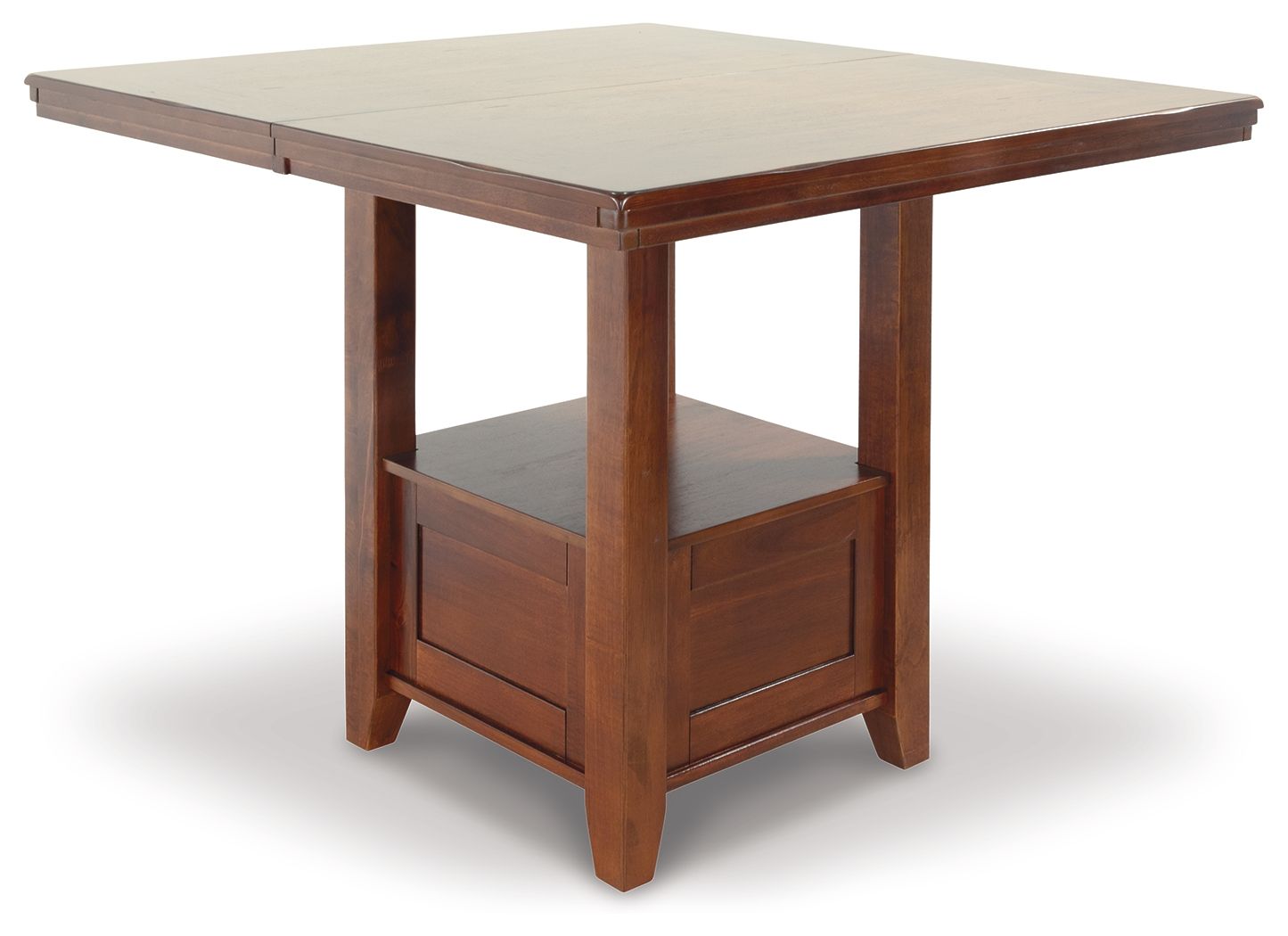 Ralene - Medium Brown - Rectangular Dining Room Counter Extension Table - Hornell Furniture Outlet