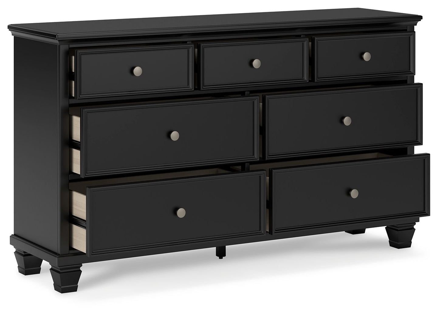 Lanolee - Black - Dresser - Hornell Furniture Outlet