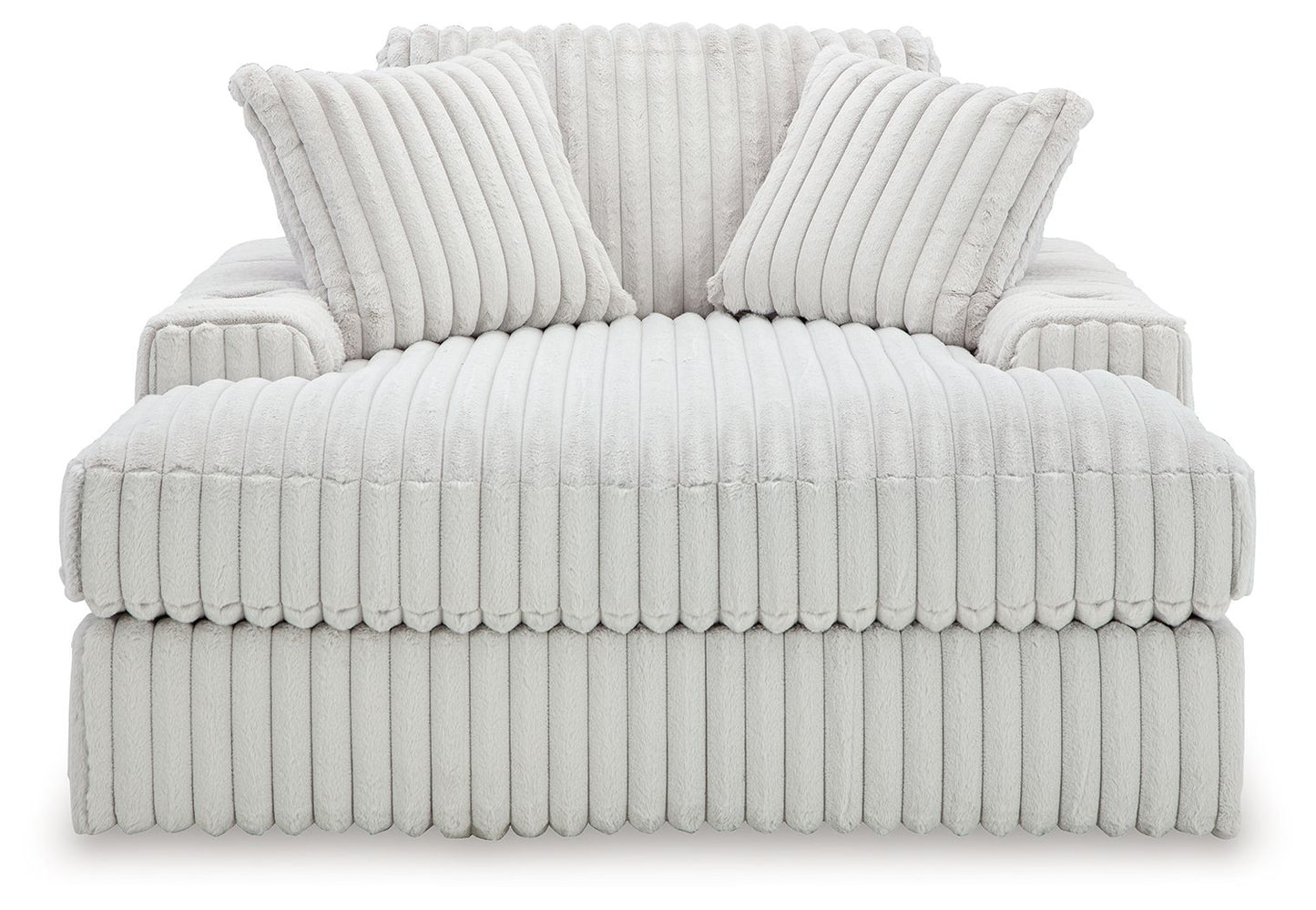 Stupendous - Alloy - Oversized Chaise - Hornell Furniture Outlet