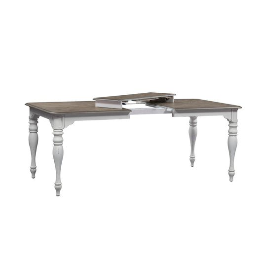 Magnolia Manor - Leg Table - White - Hornell Furniture Outlet