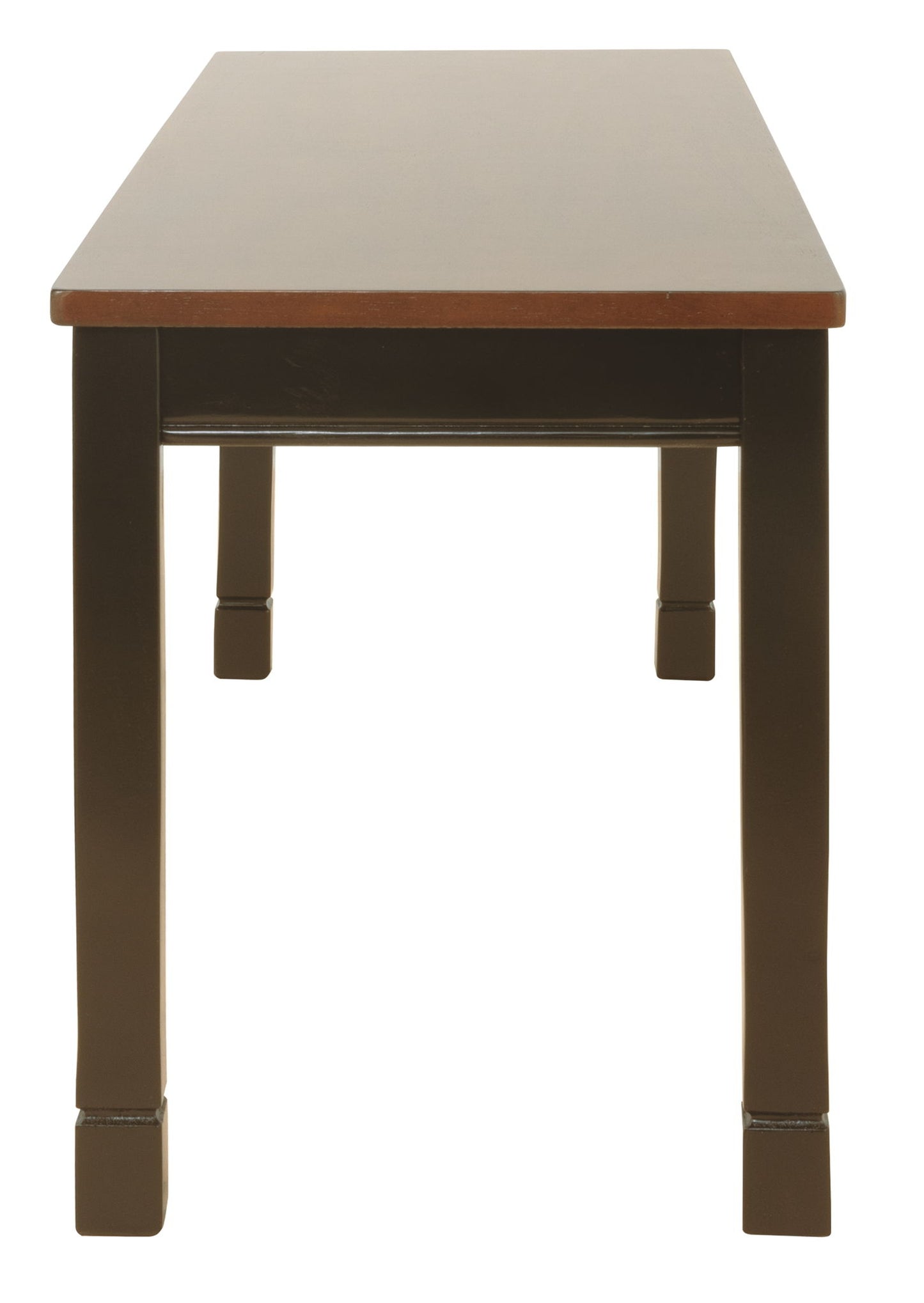 Owingsville - Black / Brown - Large Dining Room Bench - Hornell Furniture Outlet