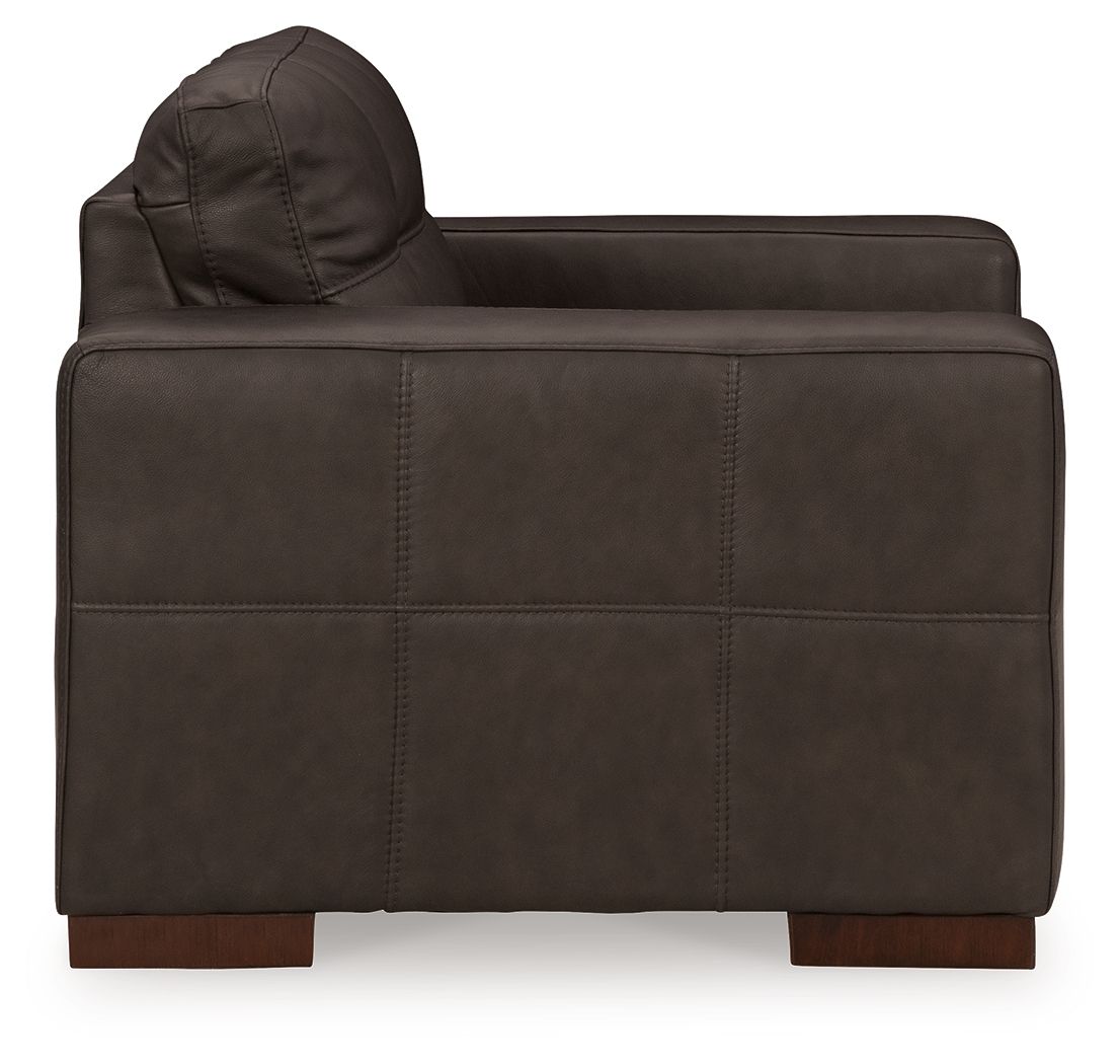 Luigi - Thunder - Chair And A Half - Hornell Furniture Outlet