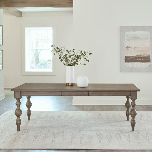 Americana Farmhouse - Rectangular Leg Table - Light Brown - Hornell Furniture Outlet