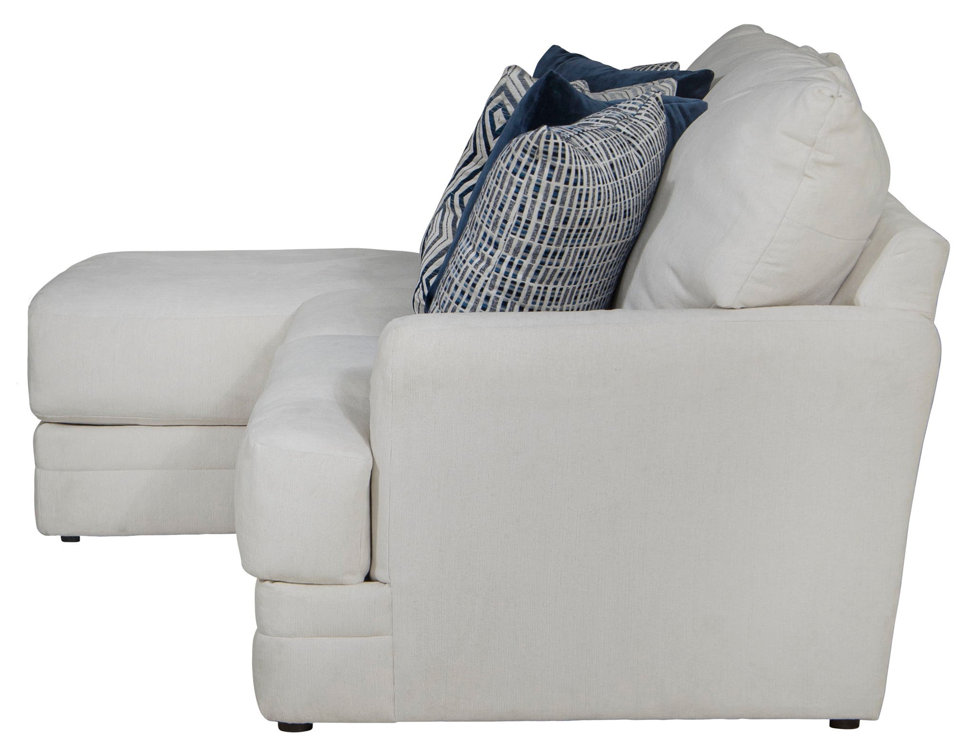 Polaris - Sectional With Comfort Coil Seating And Accent Pillows Included - Hornell Furniture Outlet