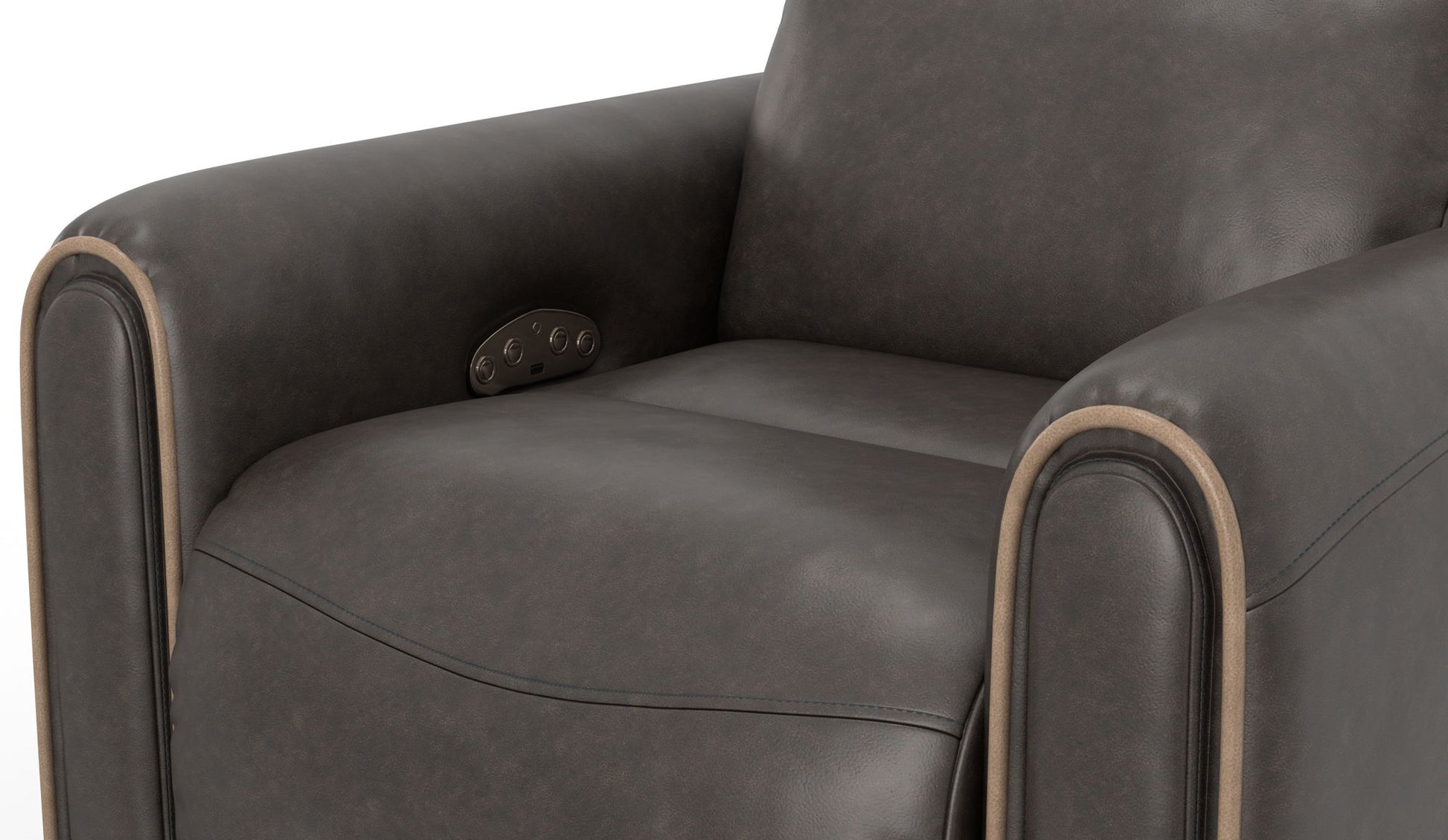 Nico - Power Headrest Wall Hugger Recliner - Hornell Furniture Outlet