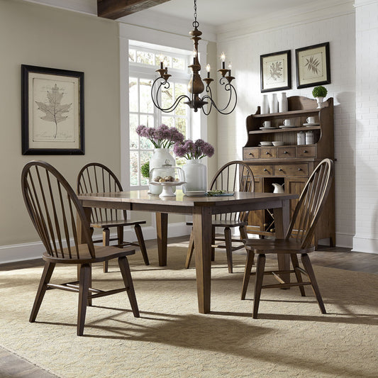 Hearthstone Ridge - Rectangular Table Set - Hornell Furniture Outlet
