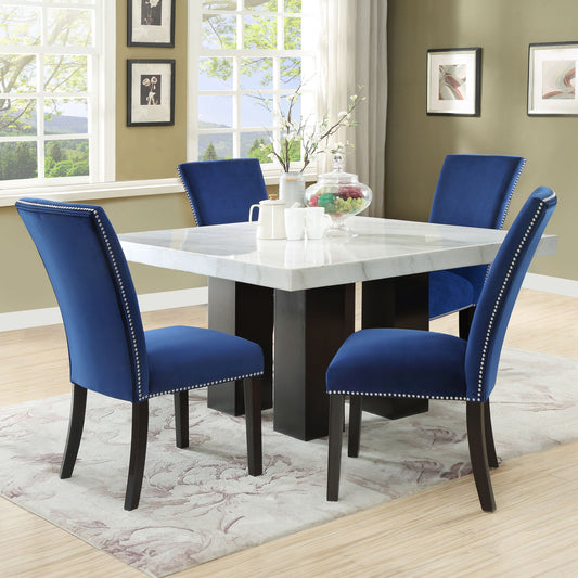 Camila - Square Dining Set - White Top - Hornell Furniture Outlet