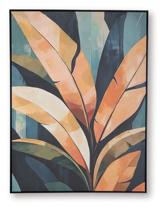 Laurelie - Multi - Wall Art - Hornell Furniture Outlet