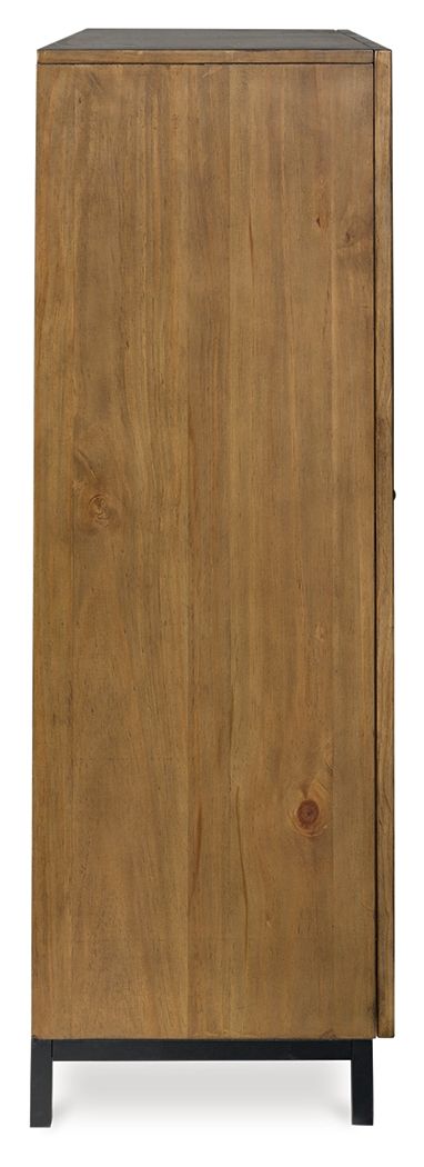 Wrenridge - Gray Brown - Accent Cabinet - Hornell Furniture Outlet