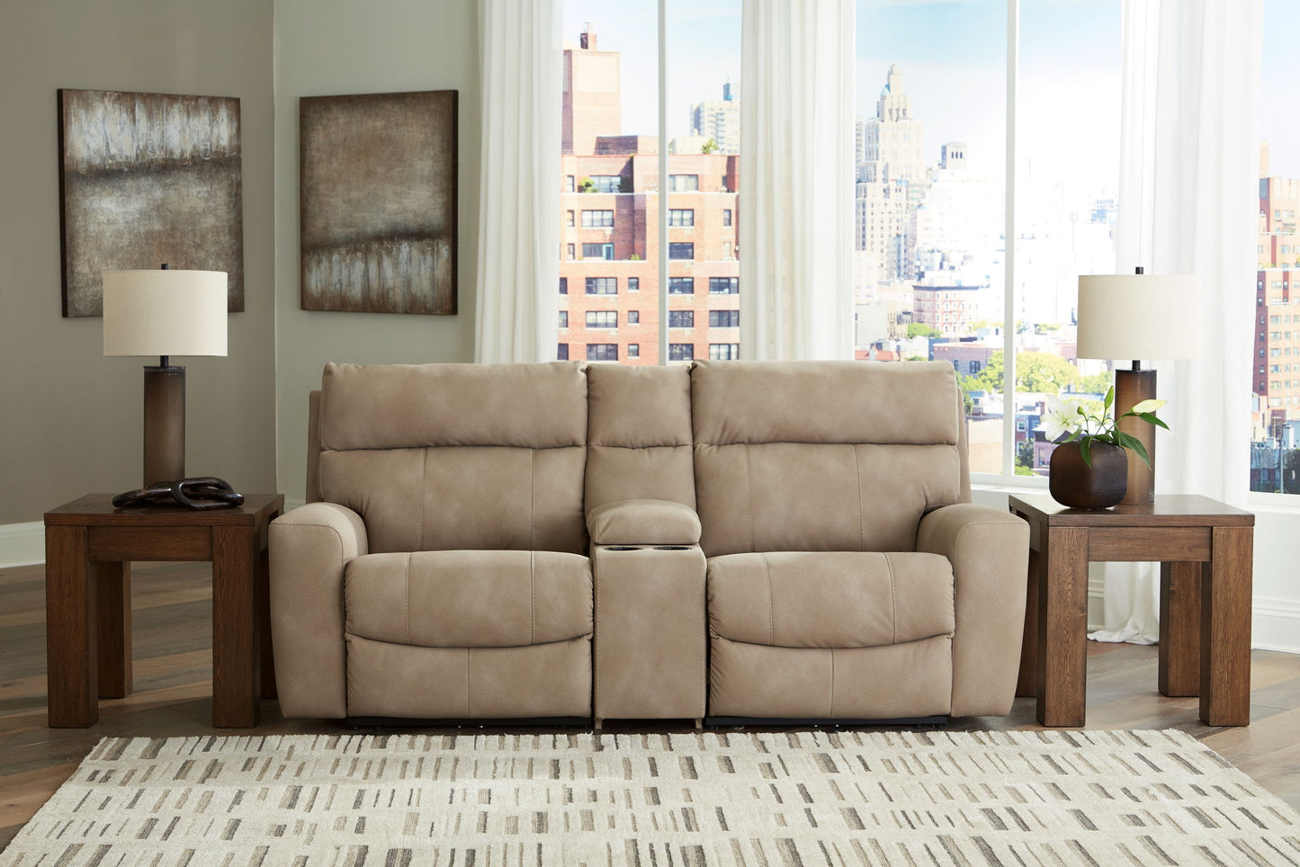 Next - Gen Durapella - Reclining Sectional - Hornell Furniture Outlet