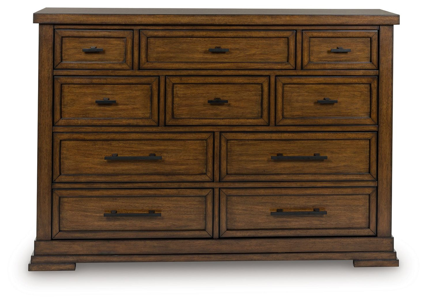 Taffenbrook - Medium Brown - Dresser - Hornell Furniture Outlet