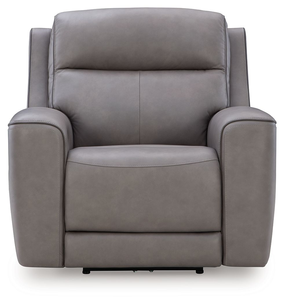 5Z - Comfort - Relaxation - Power Recliner With Adj Headrest - Hornell Furniture Outlet