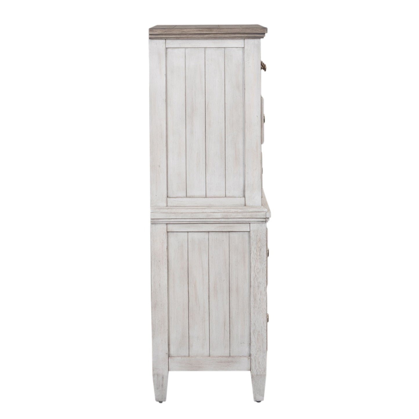 Heartland - 5 Drawer Chest - White - Hornell Furniture Outlet