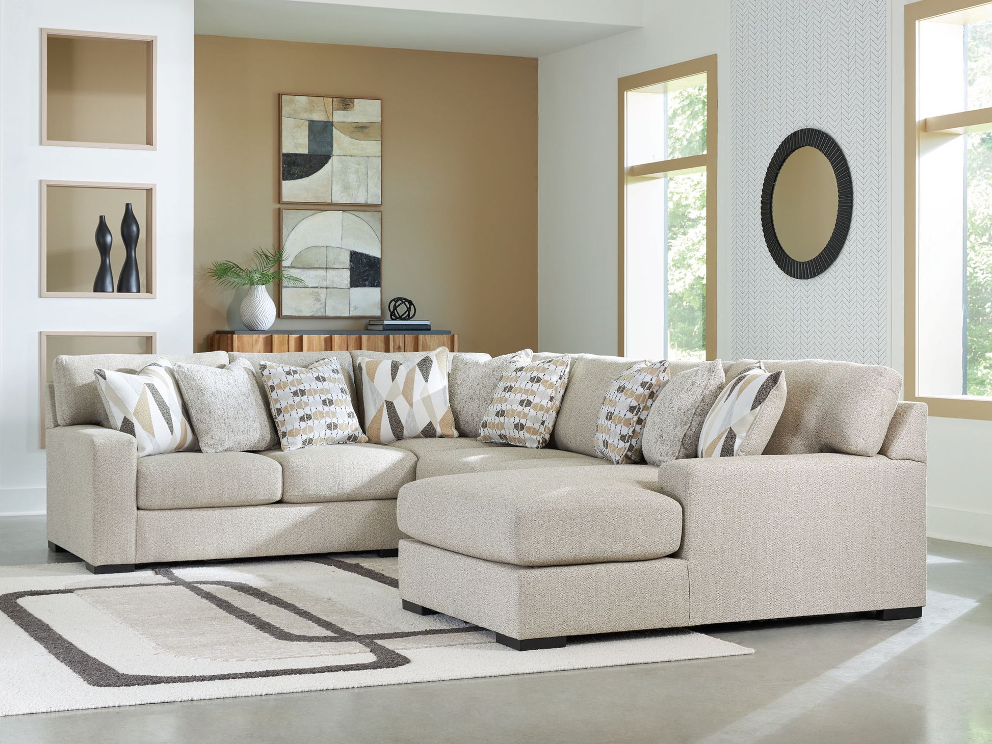 LaureLGrove - Sectional - Hornell Furniture Outlet